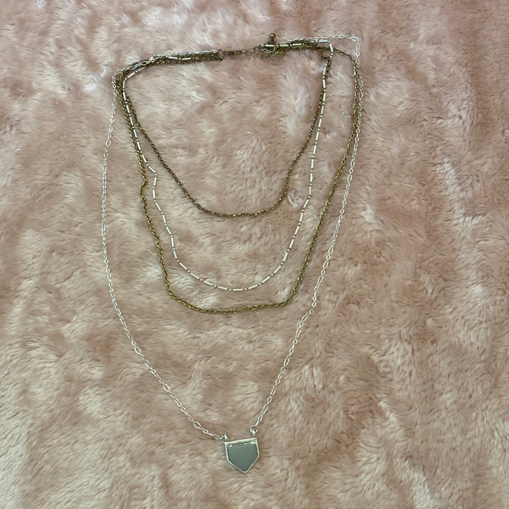 4 layer necklace